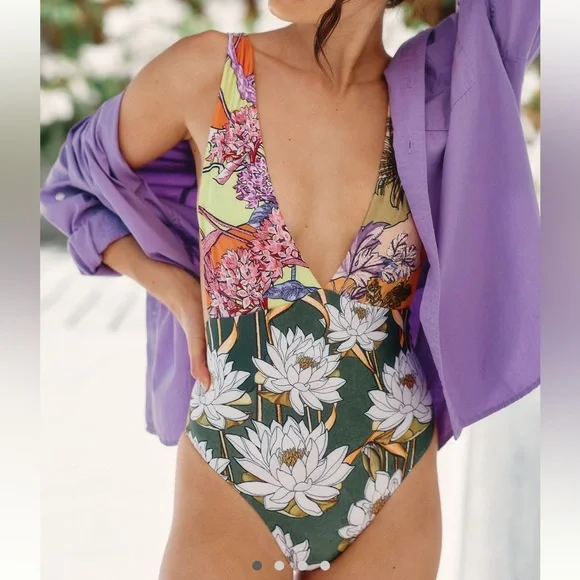 Agua bendita Suki tulipa one piece swimsuit - Picture 1 of 13